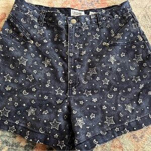 Sostanza Starry Night Women's Denim Shorts - size 11/12